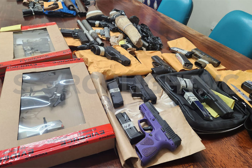 Police seize 37 illegal firearms and ammunition in 2023 - Searchlight