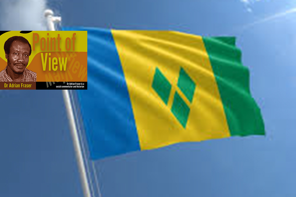 Our National Anthem! Saint Vincent, Land so beautiful! Searchlight