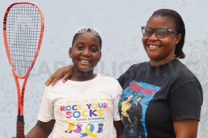 Squash providing therapy for Special Needs boy