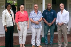 Renton launches book on River Fish in St Vincent