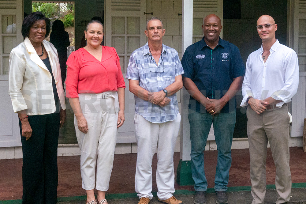 Renton launches book on River Fish in St Vincent