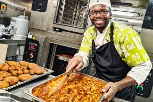 Vincy chef in Royal Navy makes headlines with culinary skills