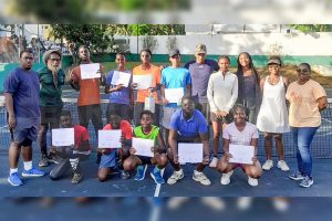 Keyton Greaves stands tall at Love All Tennis Academy in-house tourney