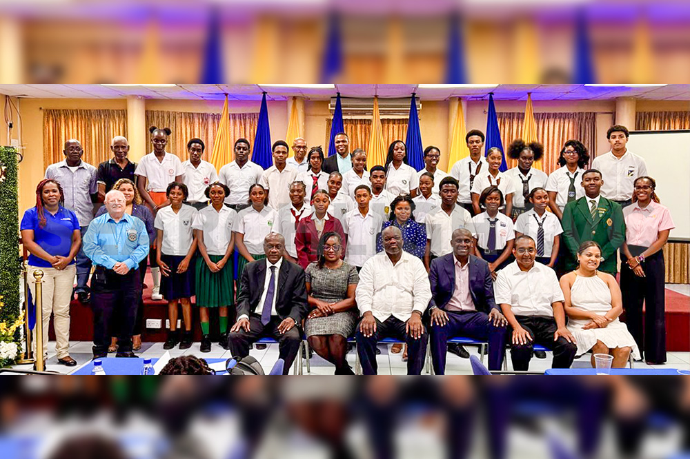 Rotary Club of St Vincent honours outstanding Fourth Formers