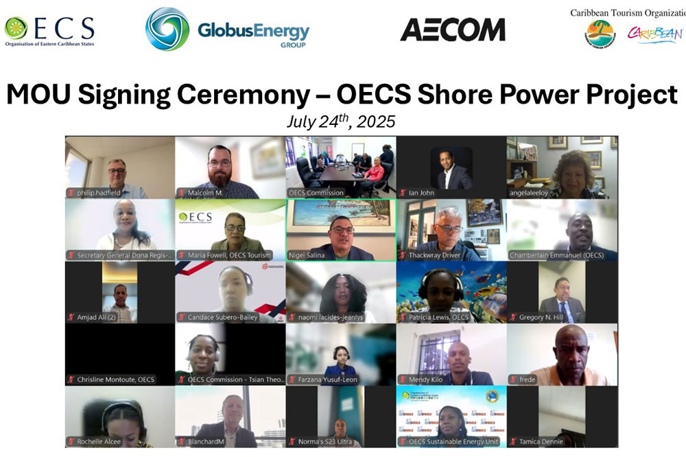 OECS signs Clean Energy MoU with Partners