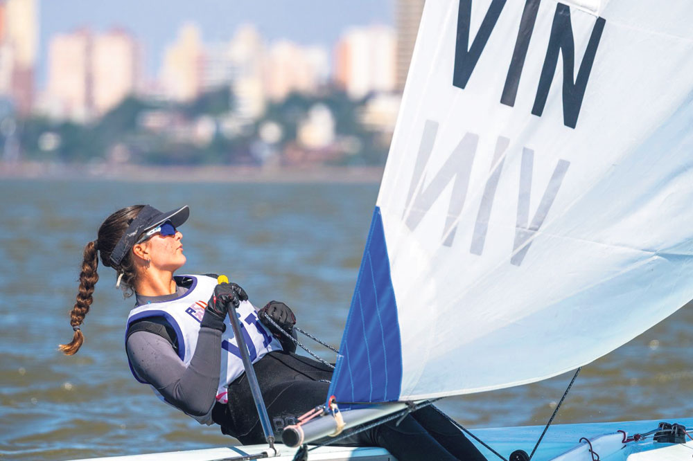 Teenage SVG sailor makes waves at the Junior PanAm Games