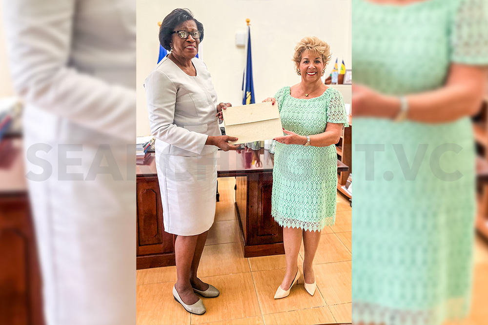 Ambassador of  Ireland presents  Letters of Credence