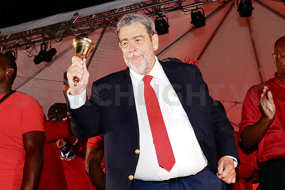PM Gonsalves confident  of election victory in  November