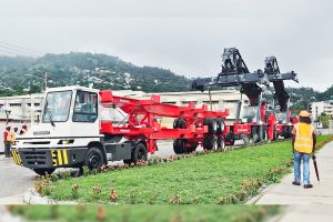 New heavy equipment arrives for new Port