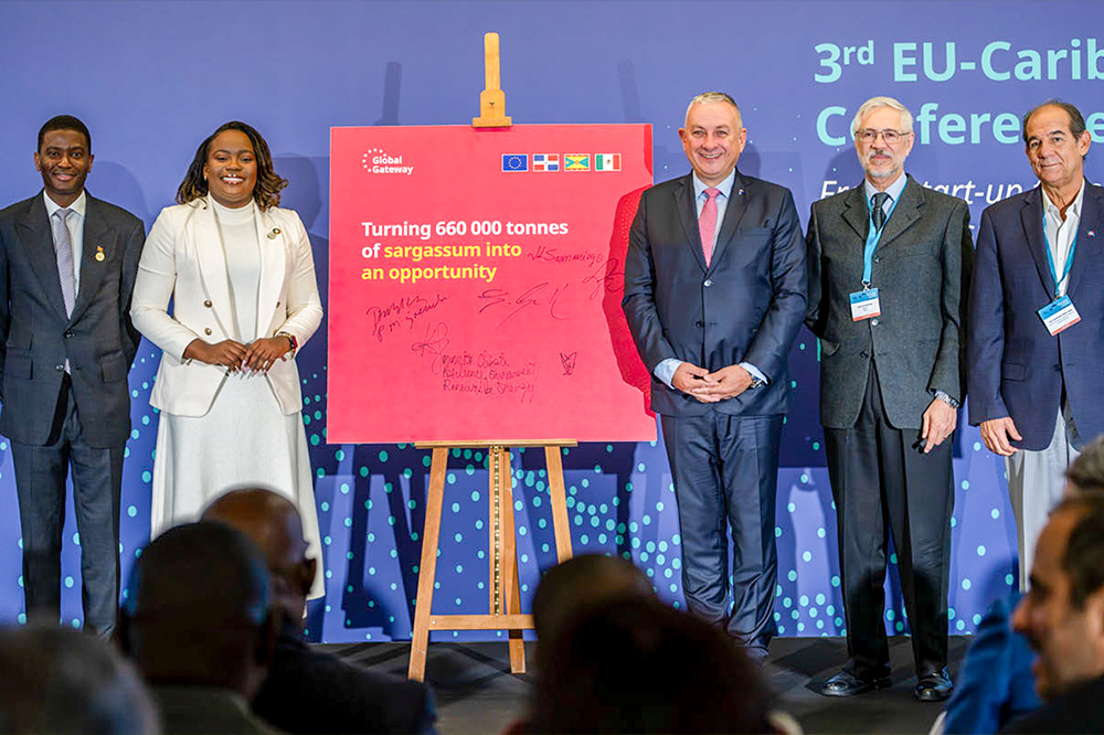 Caribbean Stakeholders and EU tackle sargassum  crisis