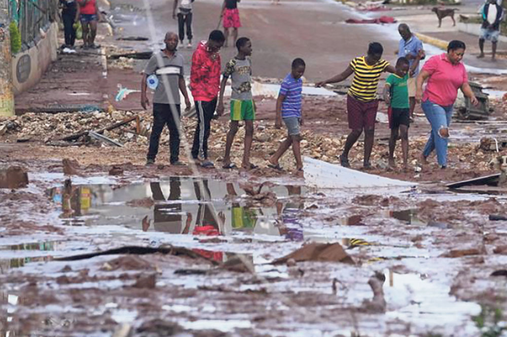 Vincentians on Rapid Relief Team providing Jamaica’s post-hurricane support