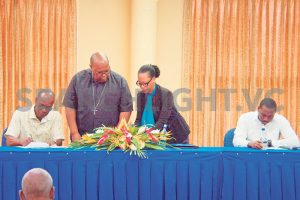 ULP, NDP sign Code  agreeing to peaceful,  fair General Elections