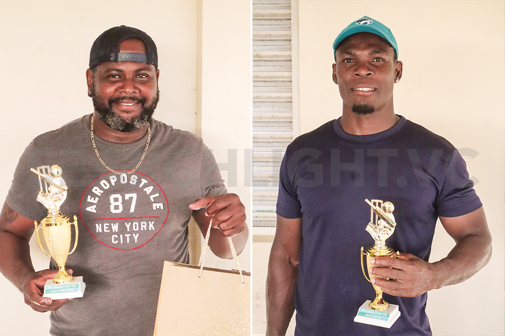 Hyron Shallow tops Masters Cricket awards, as RSVG Police retains title