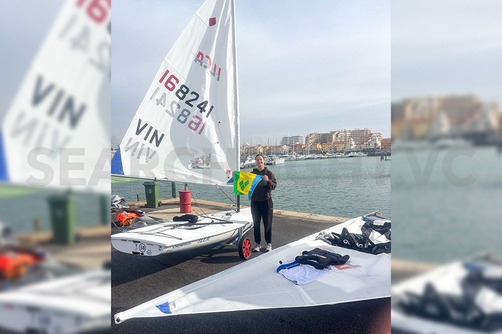 Scarlett Hadley in Youth Sailing World Championships