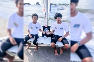 Vincentians gain two podium finishes at Barbados Junior Regatta