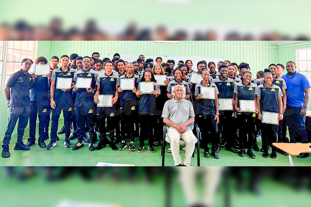 Community College students earn Caribbean Coaching Certification