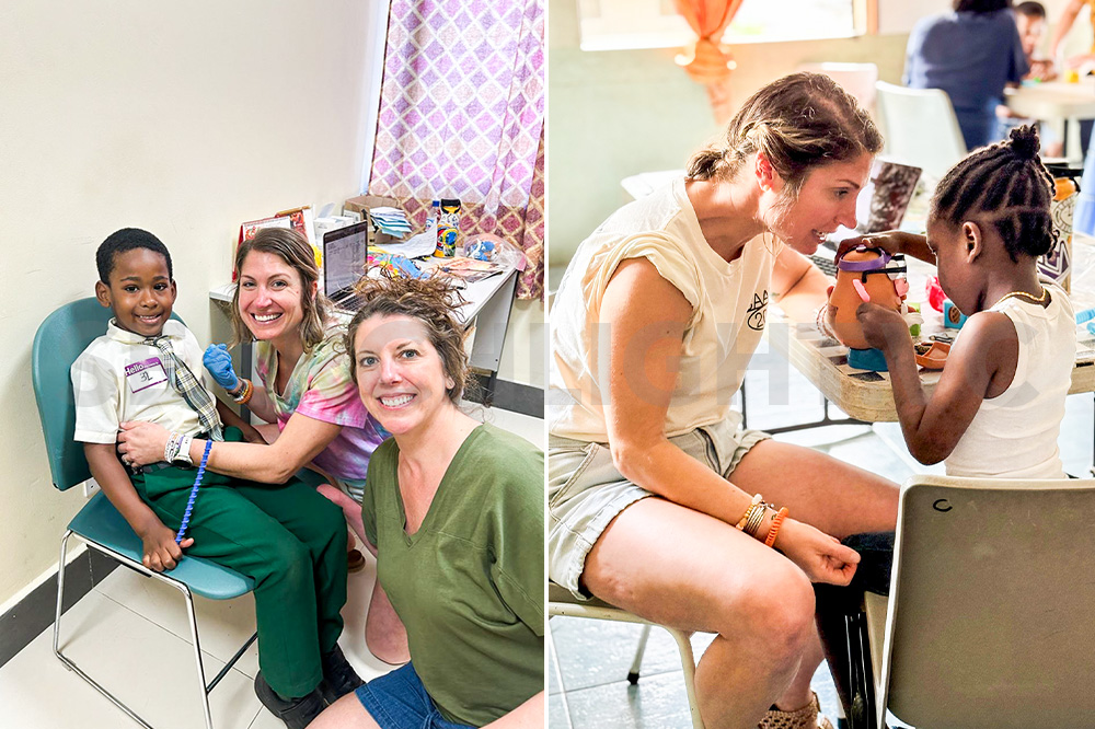 World Paediatrics Speech and Language team helps 101 Vincentian children