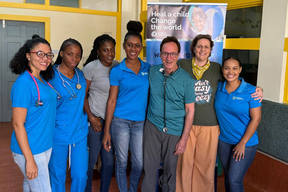 World Paediatrics provides services to 77 Vincentian children