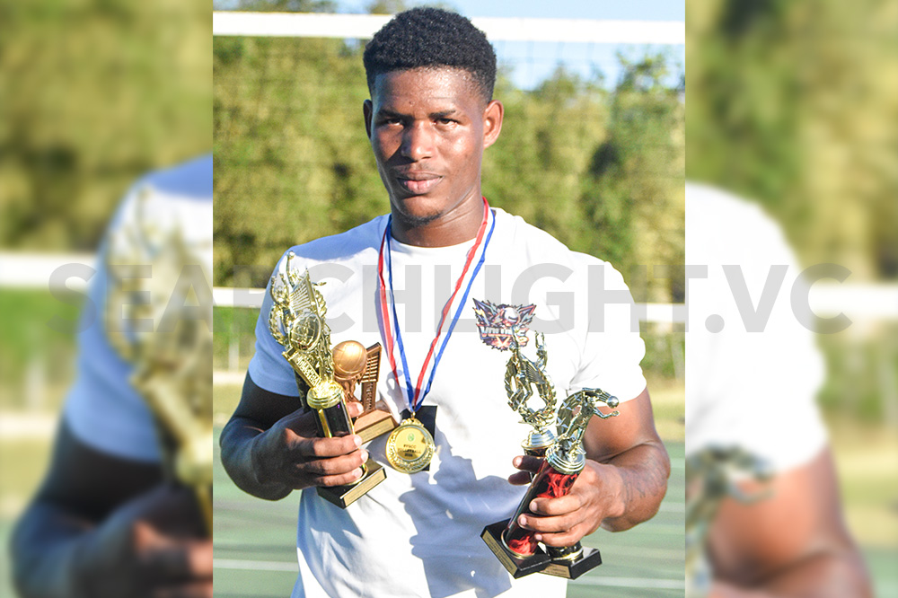 Timothy Edwards stands out at SVGCC’s Volleyball