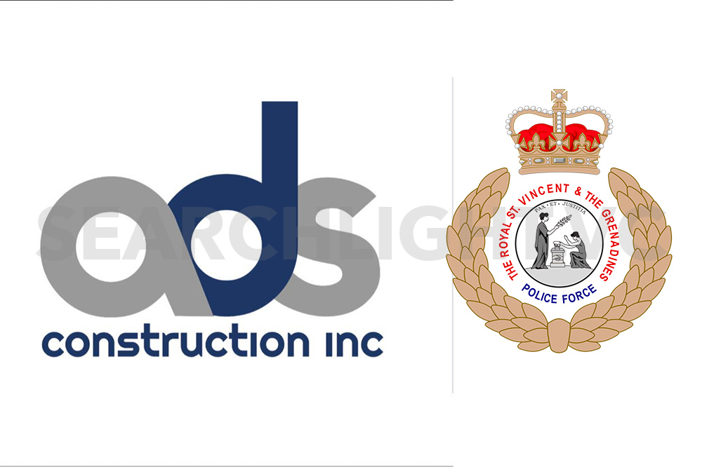 Construction company donates cones to the police