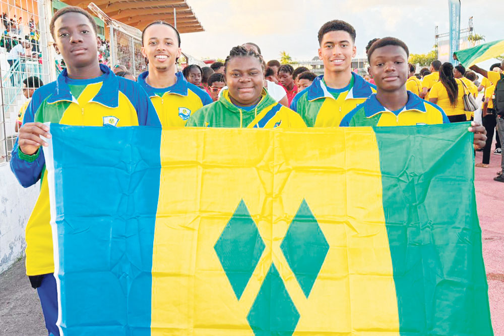 Swimming Federation  congratulates SVG swimmers at Carifta Championships