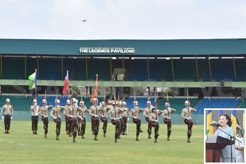 Taiwan Navy squadron visits SVG after more than two decades