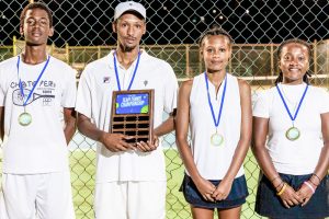 Vincy Pros top Tennis Team Tournament