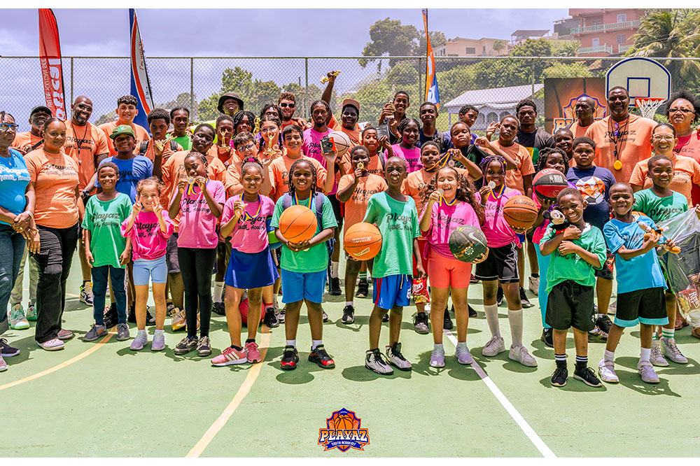 Playaz bounces off Youth Basketball Summer Camp on July 27
