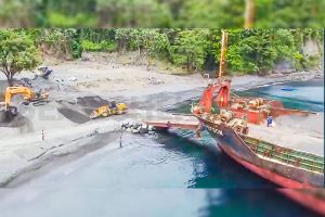 Sand mining operation  in North  Leeward  raising  alarm