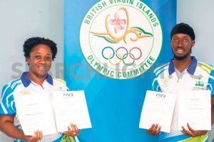 Two Vincentians gain Level One Volleyball coaching certification
