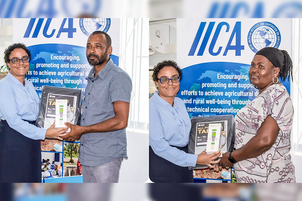Farmers receive agricultural kits under ‘ADOPT Caribbean Project’